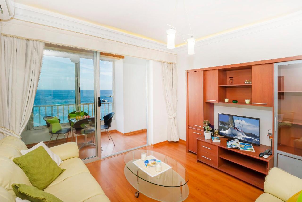 Spinola Bay Top Floor Seafront 3 Bedroom Apartment With Panoramic Sea Views - By Getawaysmalta St. Julian's Exterior foto